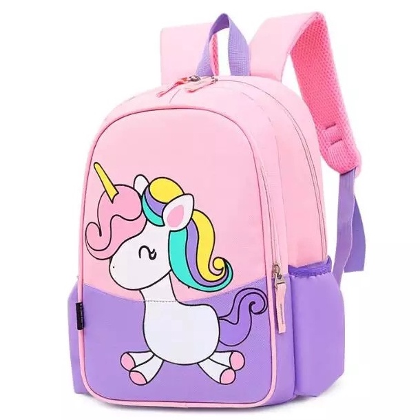 samasuka.shop -Tas Ransel Anak Sekolah Paud / TK / SD Motif Unicorn Kuda Poni Lucu