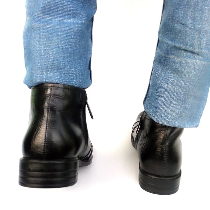 Sepatu Pria Kulit Asli Rasheda K 20L Pdh Boot Glossy