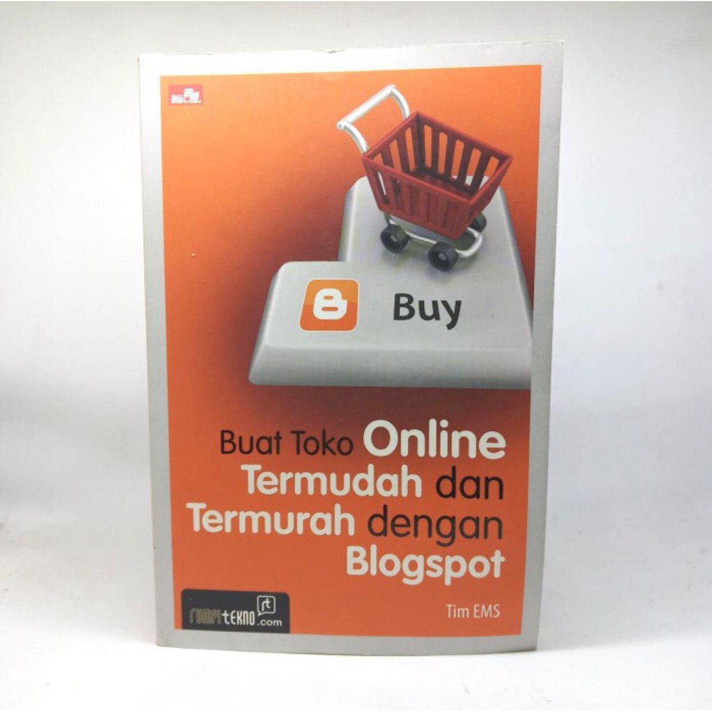 Buku Buat Toko Online Termudah dan Termurah dengan Blogspot