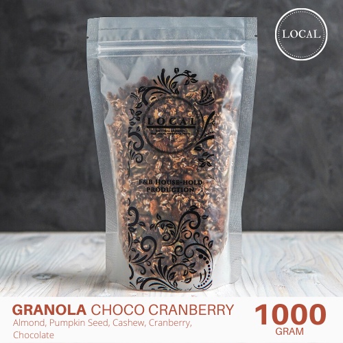 

ROASTED GRANOLA CHOCO CRANBERRY 1000 GRAM | LOCAL