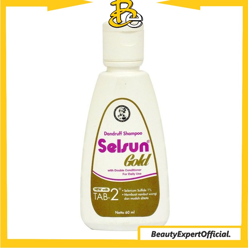 ⭐️ Beauty Expert ⭐️ Selsun Gold Shampoo Anti Dandruff 60mL  120ml