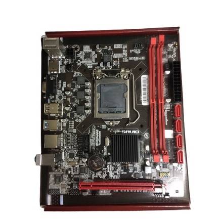 Motherboard Mainboard Savio H110 LGA 1151 DDR4 Garansi Resmi