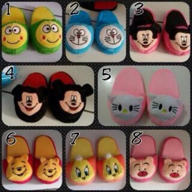 Sendal boneka dewasa