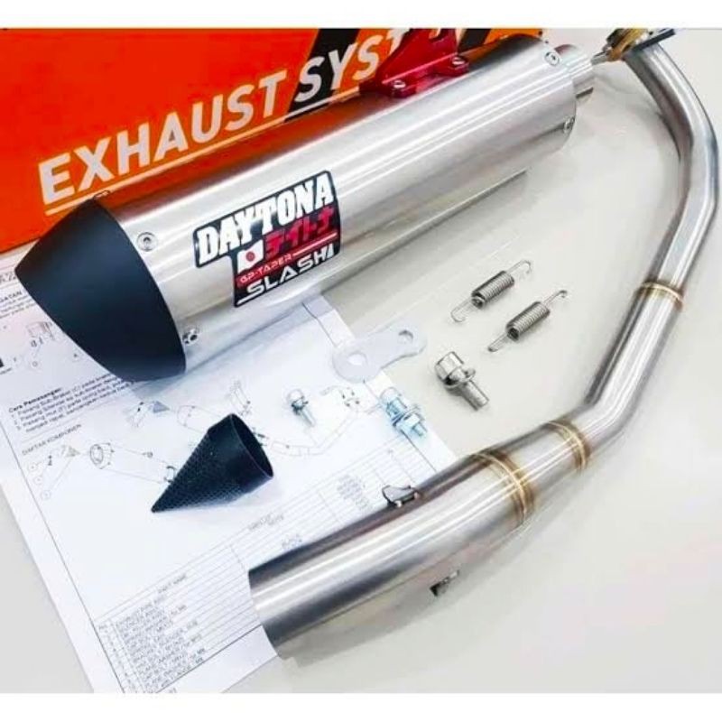 KNALPOT DAYTONA NMAX AEROX NEW OLD PCX 150 160 PCX150 PCX160 GP TAPER SLASH ORIGINAL  not r9 alpha alfa alpa misano missano prospeed scooter krace k-race trex std standar standart racing rob 1 rob1 cups v cupsv cupv cup kap caps cups cap vcaps vcap tapper-1