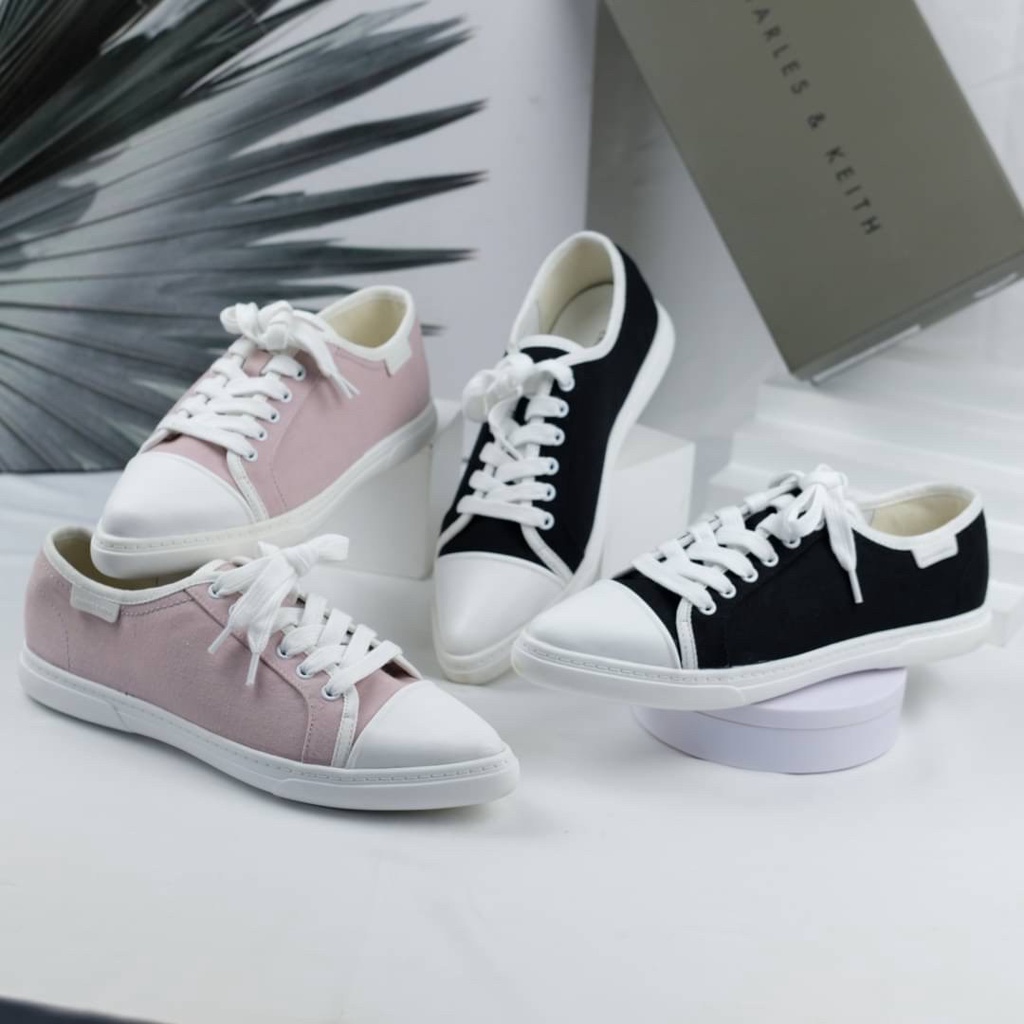 [7.7 Boombastis Sale⚡] - SEPATU WANITA CK SNEAKERS KANVAS PREMIUM CKS501 PREMIUM IMPORT