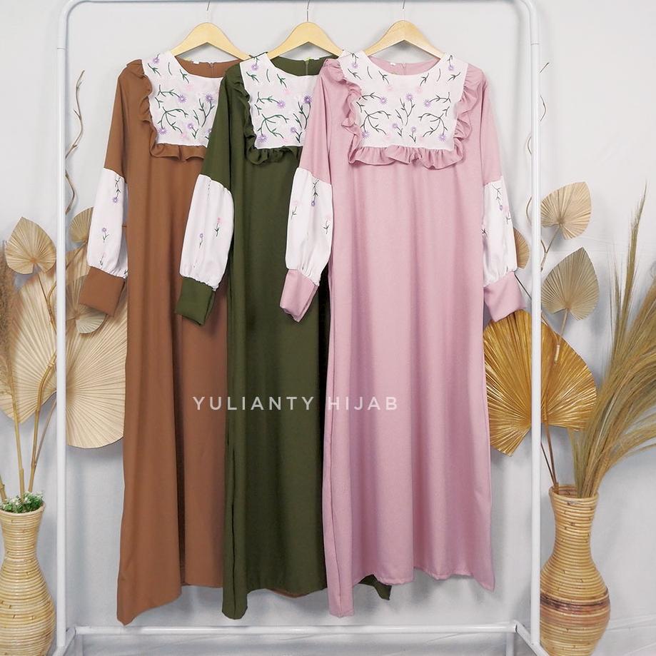 GAMIS BORDEL JUMBO2021 | BAJU WANITA MUSLIM LEBARAN | ZANARA MAXY DRESS | GAMIS WANITA DEWASA TANGAN