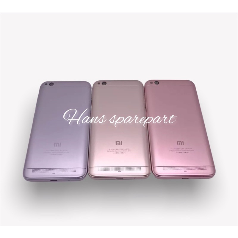 BACKDOOR / BACK CASING / TUTUP BELAKANG XIAOMI REDMI 5A ( SINGLE SIM ) - ORI