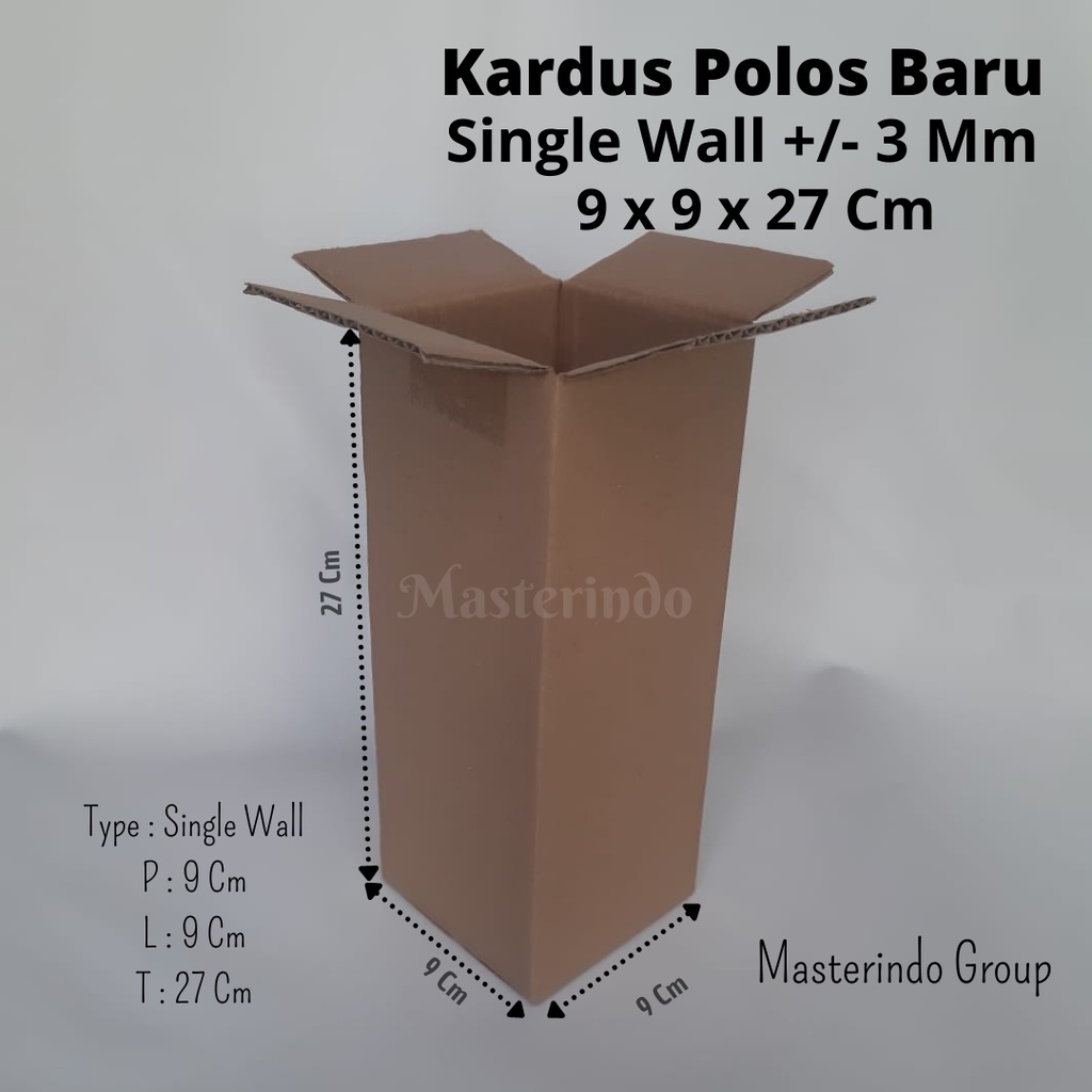 

Kardus 9x9x27 Cm