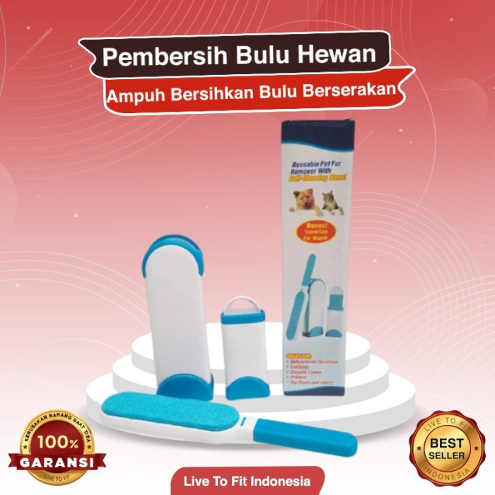 Fur Wizard / Pembersih Bulu Kucing dan Anjing / Pet Hair Remover