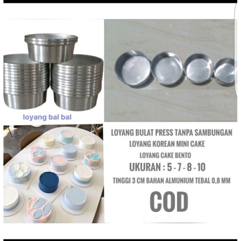 Loyang Cake Bento  1 lusin