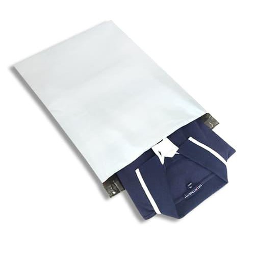 

17X30Cm - White Polymailer | Polybag | Plastik Amplop Isi 100 Lembar
