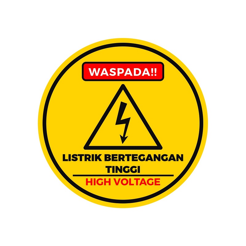 

STIKER LISTRIK | STIKER PERINGATAN TEGANGAN LISTRIK | STIKER LISTRIK BERTEGANGAN TINGGI