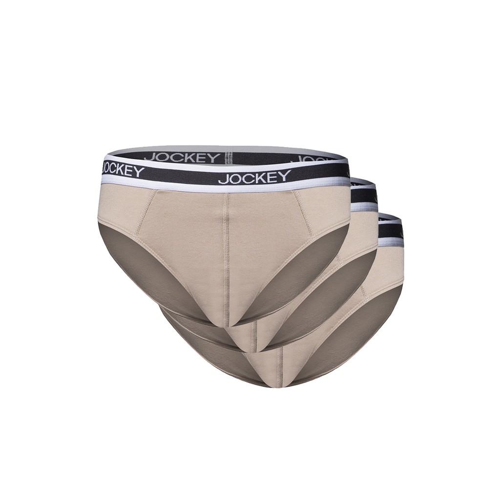 Jockey Brief Underwear M-Bfbhes118F075 Stone