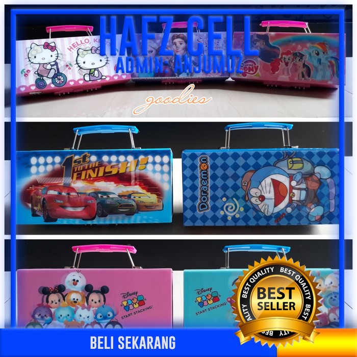 

TEMPAT PENSIL KOTAK PENSIL BEST KODE 3 SUSUN TINGKAT 3D 3 DIMENSI HOLOGRAM KARAKTER FAVORIT