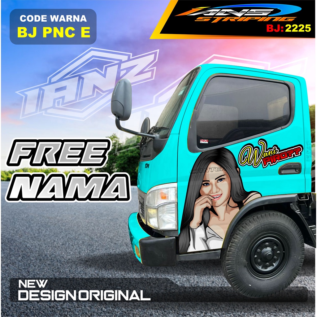 STICKER VARIASI PINTU TRUK RAGASA / DECAL PINTU DUMTRUK  / STIKER MOBIL TRUK / STIKER PINTU TRUK KEREN