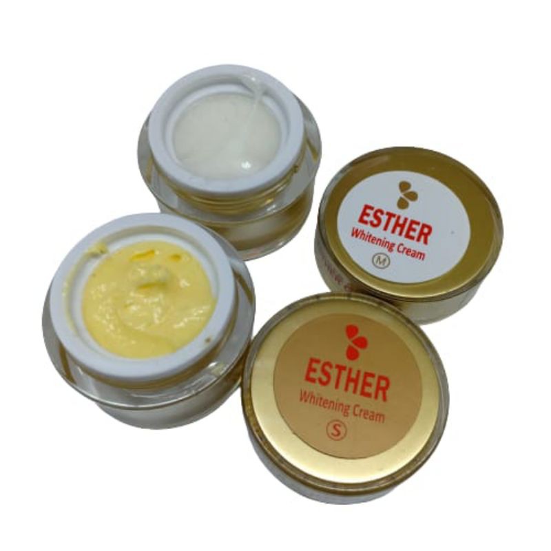 CREAM ESTER GOLD KACA S_M SUPER Original  Siang Dan Malam