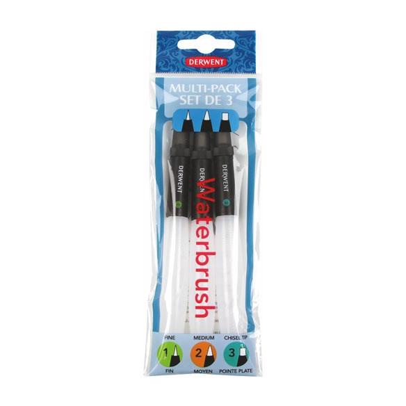 

Derwent Waterbrush Multi-Pack Set Of 3