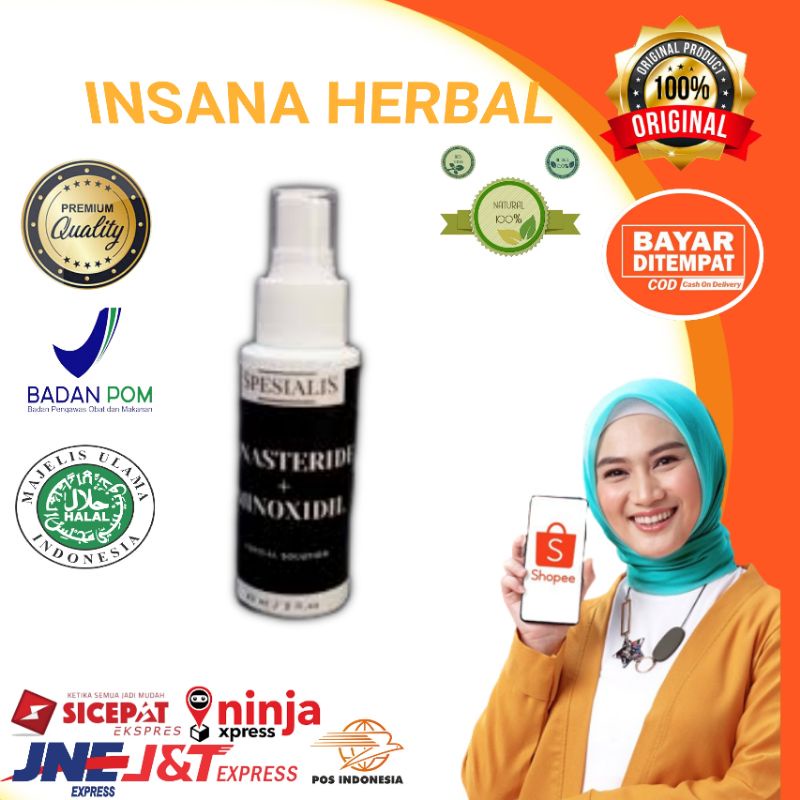 FINMIX HAIR SERUM FINMIX SPESIALIS HAIR SERUM ATASI BOTAK RONTOK