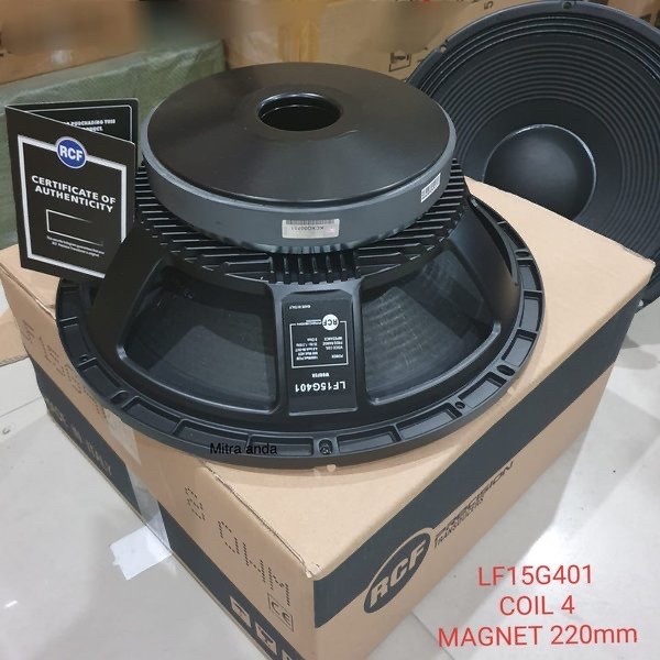 Speaker Komponen RCF LF15G401 Low Sub 12 Inch