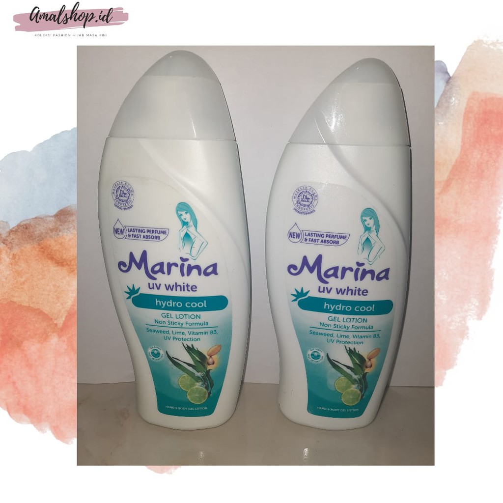 Marina UV White Hydro Cool Hand and Body Lotion 185 ml