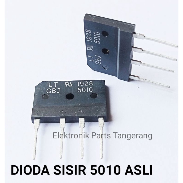 DIODA SISIR 50A (ASLI) 1000V DIODA SISIR 5010 50A DIODA SISIR GBJ5010 DIODA BRIDGE 5010 SISIR