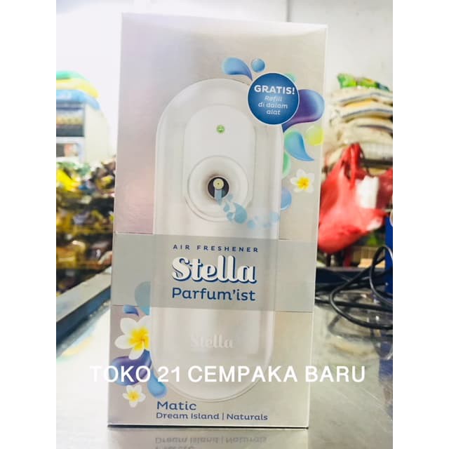 Dijual Stella Matic ALAT + REFILL DREAM ISLAND BOX |Premium Pengharum Ruanga Limited