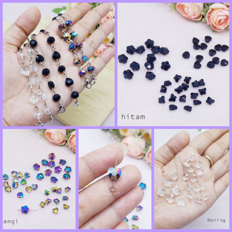 Crystal aplikasi diy 12pcs