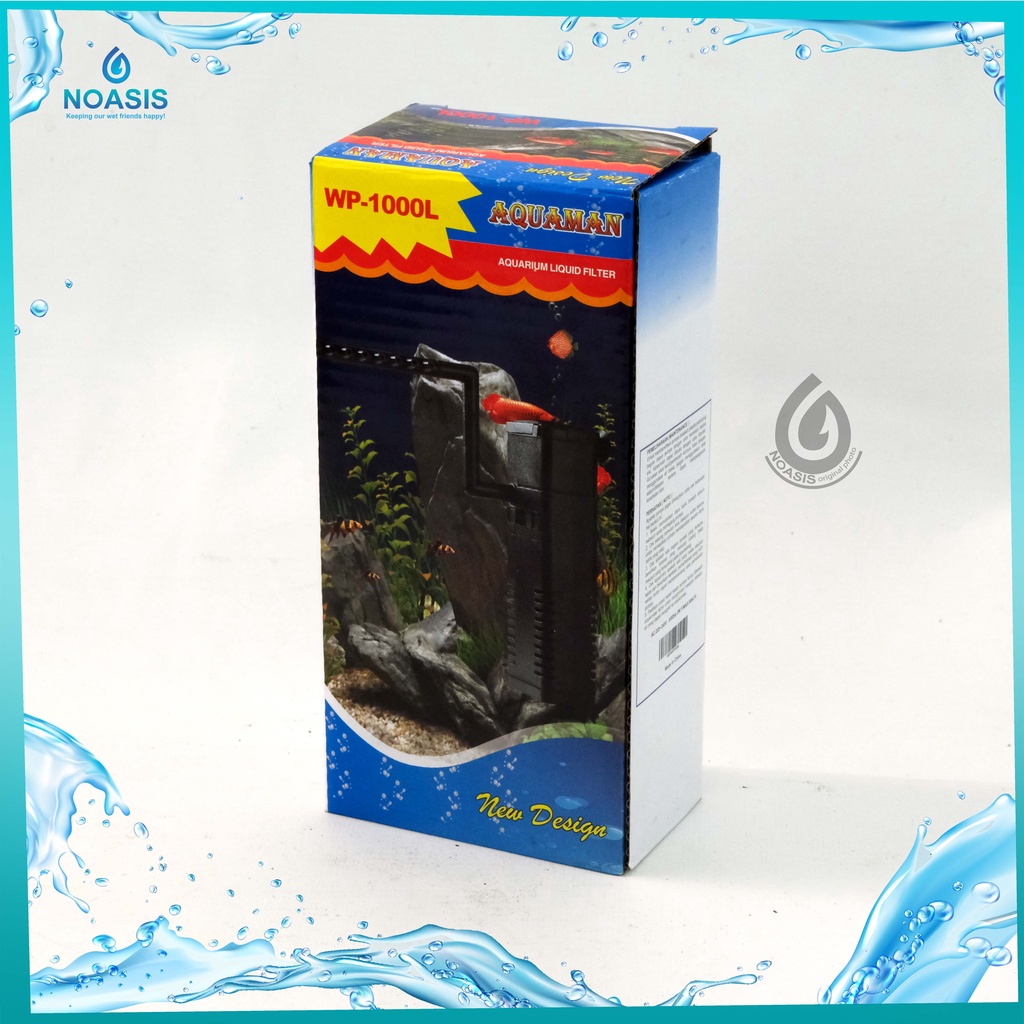 AQUARIUM INTERNAL FILTER AQUAMAN WP 1000 L AQUASCAPE AKUARIUM LOW WATT