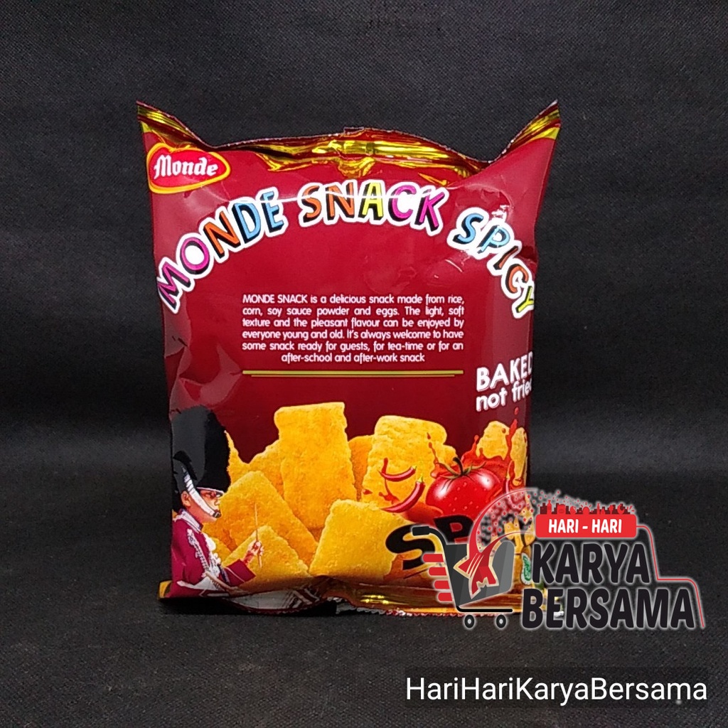 

MONDE SNACK SPICY TOMATO 50GR