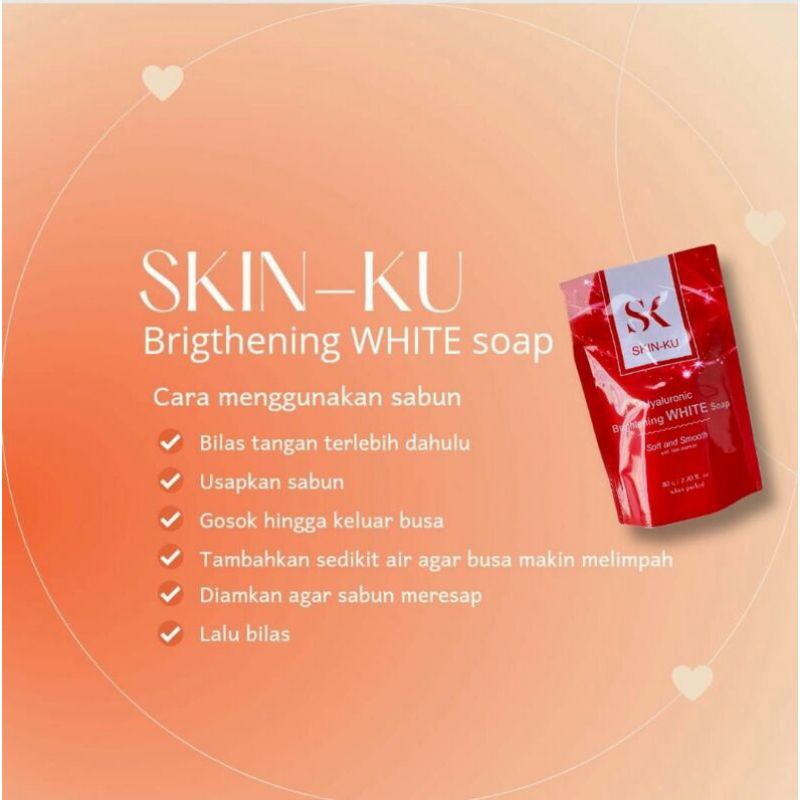 readystock! Skinku soap brightening BPOM