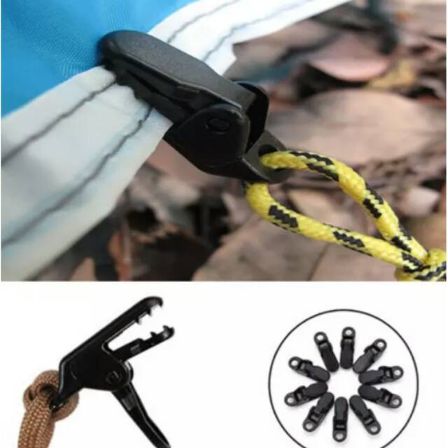 Pengikat Tali Flysheet Tenda Camping Straps Perlengkapan Outdoor Camping di Gunung