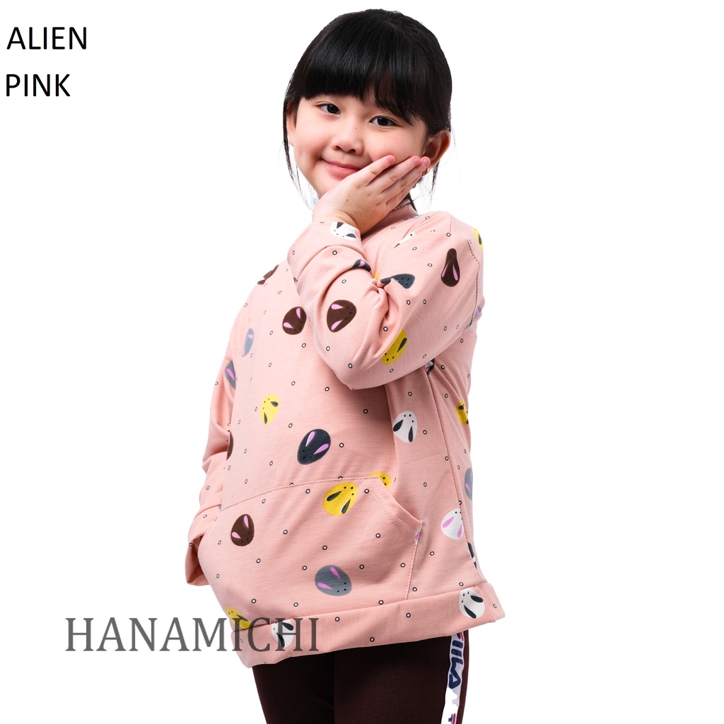 Hanamichi ALIEN Baju Sweater Anak Lengan Panjang