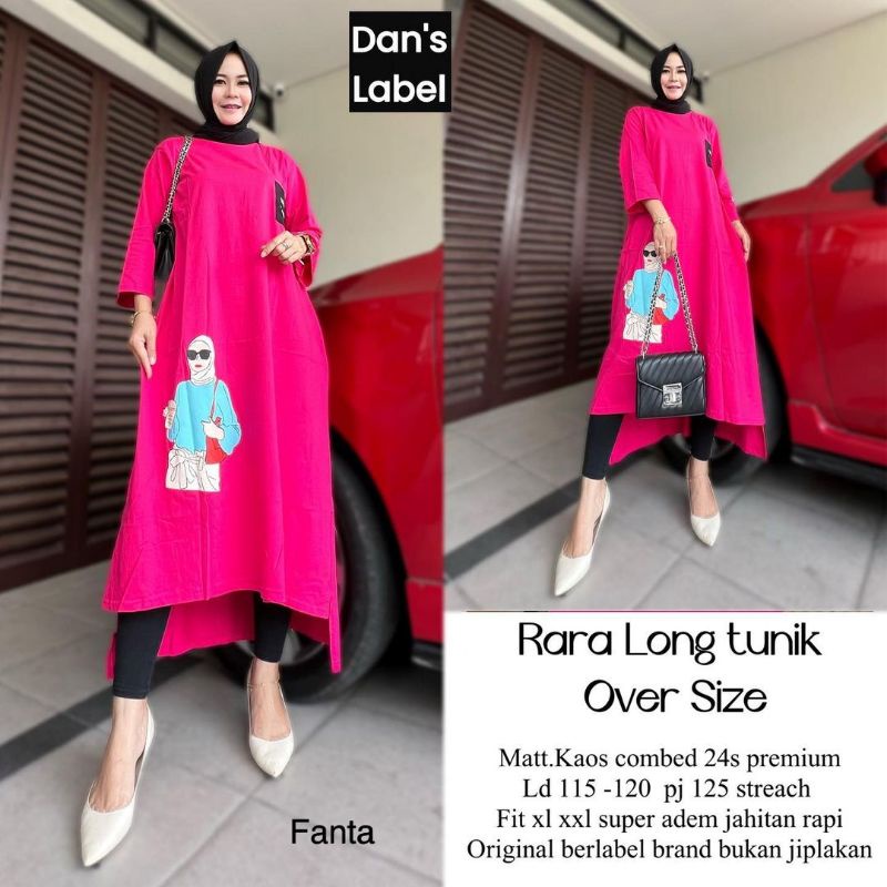 Tunik Hanania // Tunik kaos // Tunik Jumbo