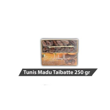 

Kurma Taibbate Tunis Madu 250gr ( 1 Dus isi 20 Pack ) // Curah