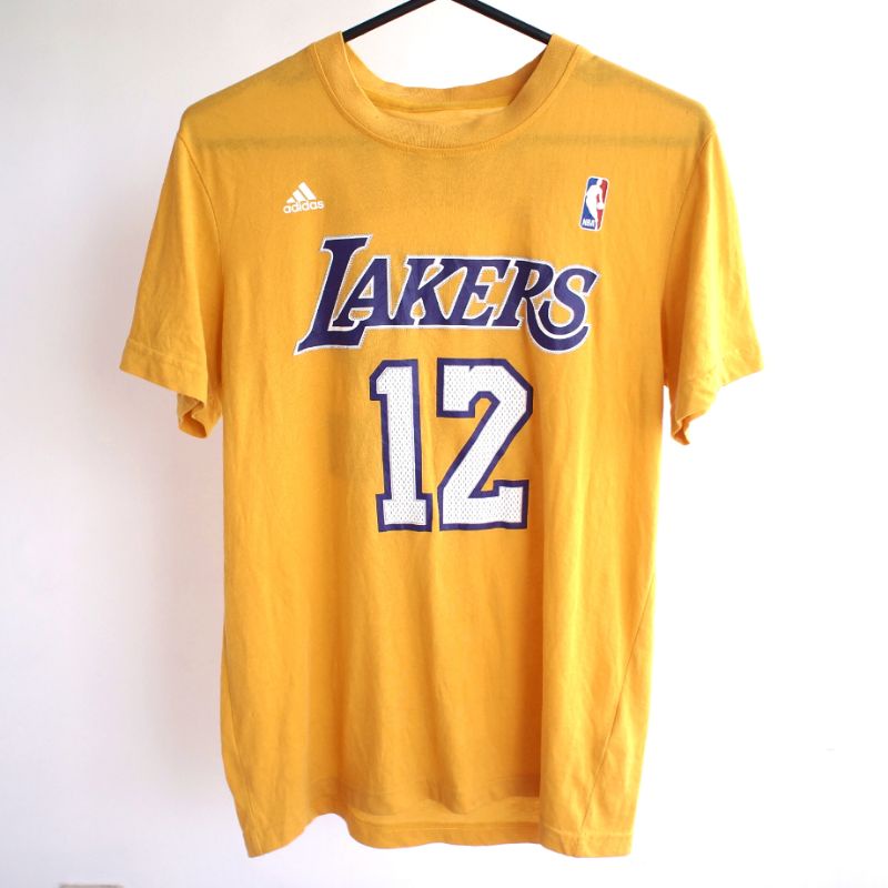 Kaos Basket Lakers Game Time Howard Adidas Thrift Second Branded Official Original Bekas Murah