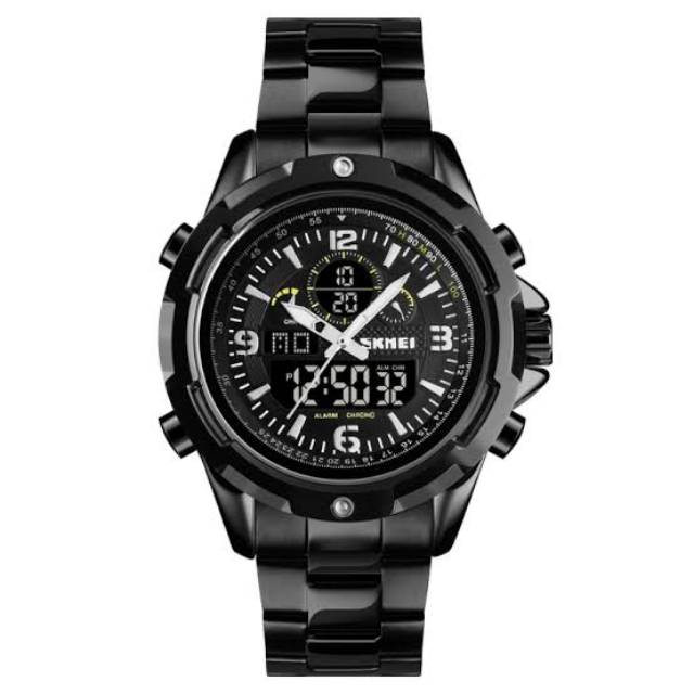 SKMEI 1499 ORIGINAL DOUBLE TIME CHAIN WATCH