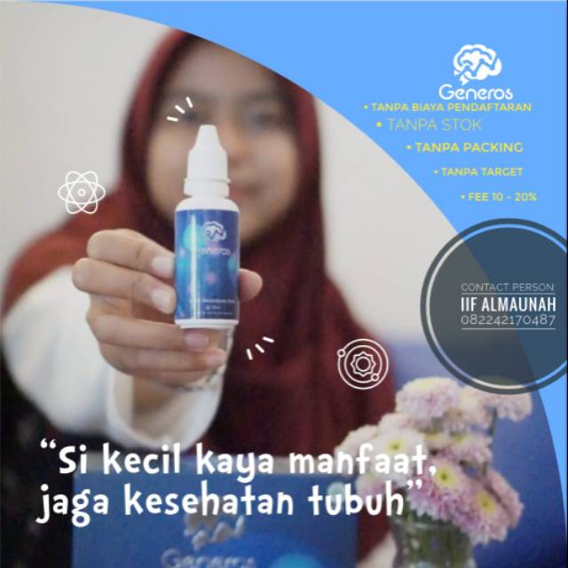 Generos - Suplemen Vitamin Otak Anak / Konsentrasi & Daya Ingat - Atasi Speech Delay ADHD