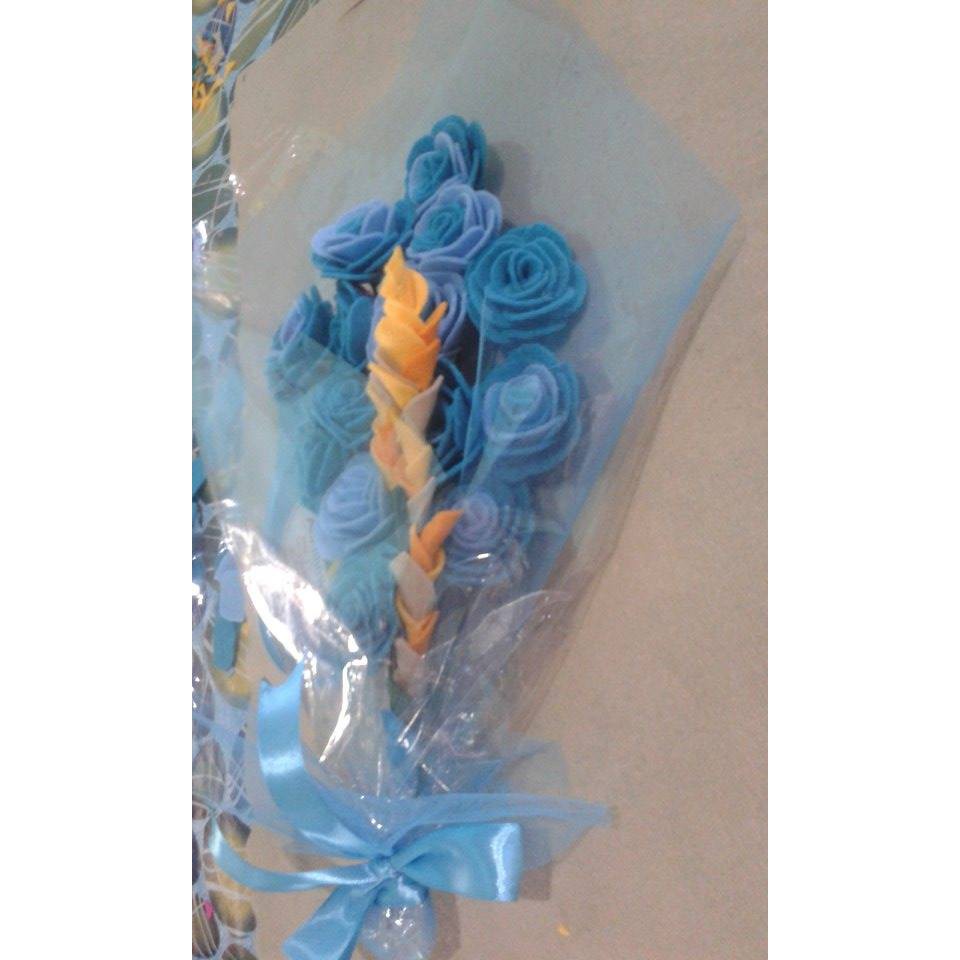 

buket bunga flanel kado/hadiah spesial