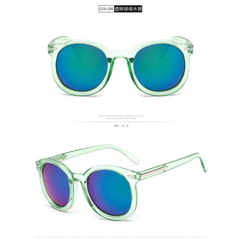Kacamata anak/Kacamata Vintage 1-7 tahun-FASHION GREEN