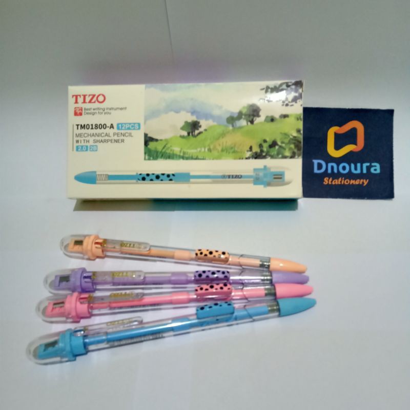 

SELUSIN ( 12 PCS ) Pensil Mekanik Tizo 2.0mm
