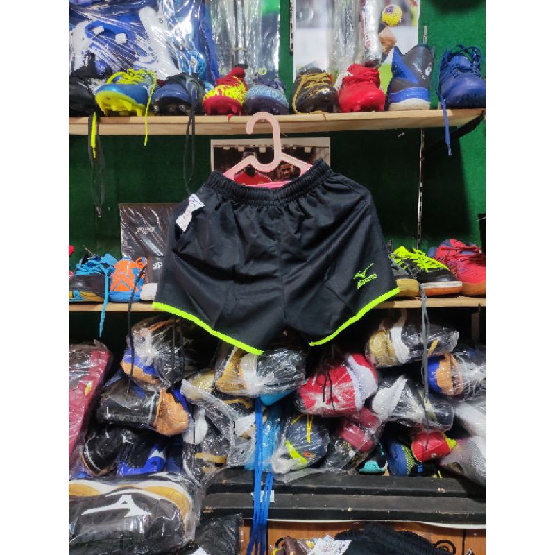 celana olahraga kolor volly mzuno bordir cewe press body voli bisa pake nama dan nomer