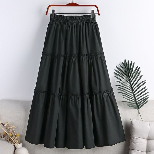 MIZUNI SKIRT / BAWAHAN WANITA / ROK KEKINIAN / ANDROK SUSUN