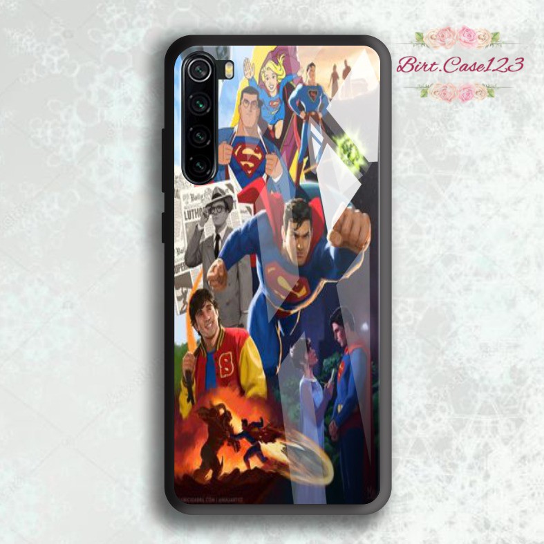 back case glass SUPERMAN Oppo A3s A1k A5 A9 2020 A7 F9 A5s A31 A52 A53 A92 A37 A57 A59 A71 BC5027