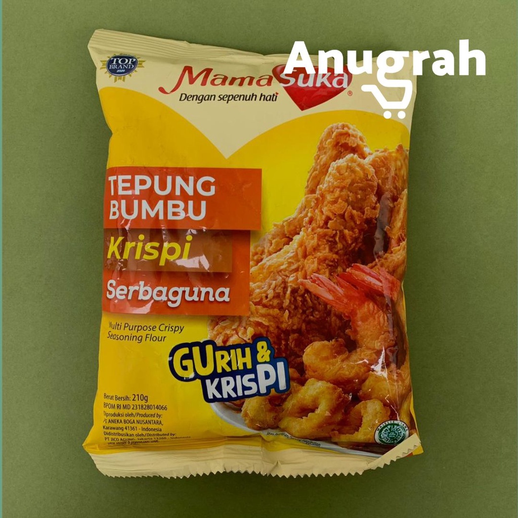 

MamaSuka Tepung Bumbu Krispi Serbaguna 210gr