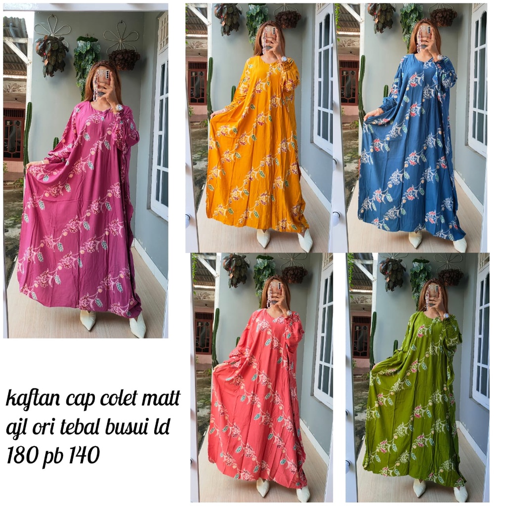 Kaftan Batik gamis Jumbo