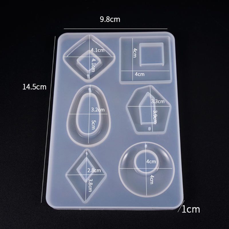 Siy Cetakan Resin Bahan Silikon Akrilik Untuk Membuat Perhiasan