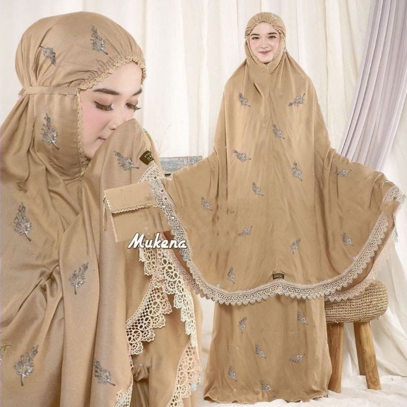 Mukena Dewasa Katun Rayon Premium Adem XL
