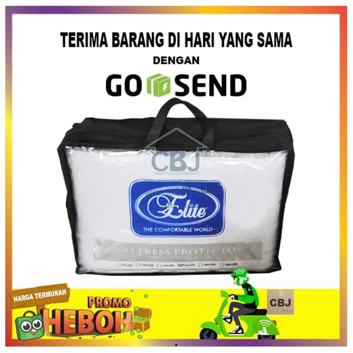 Mattress Protector Elite 160x200   Pelindung Kasur Elite   Cover Elite