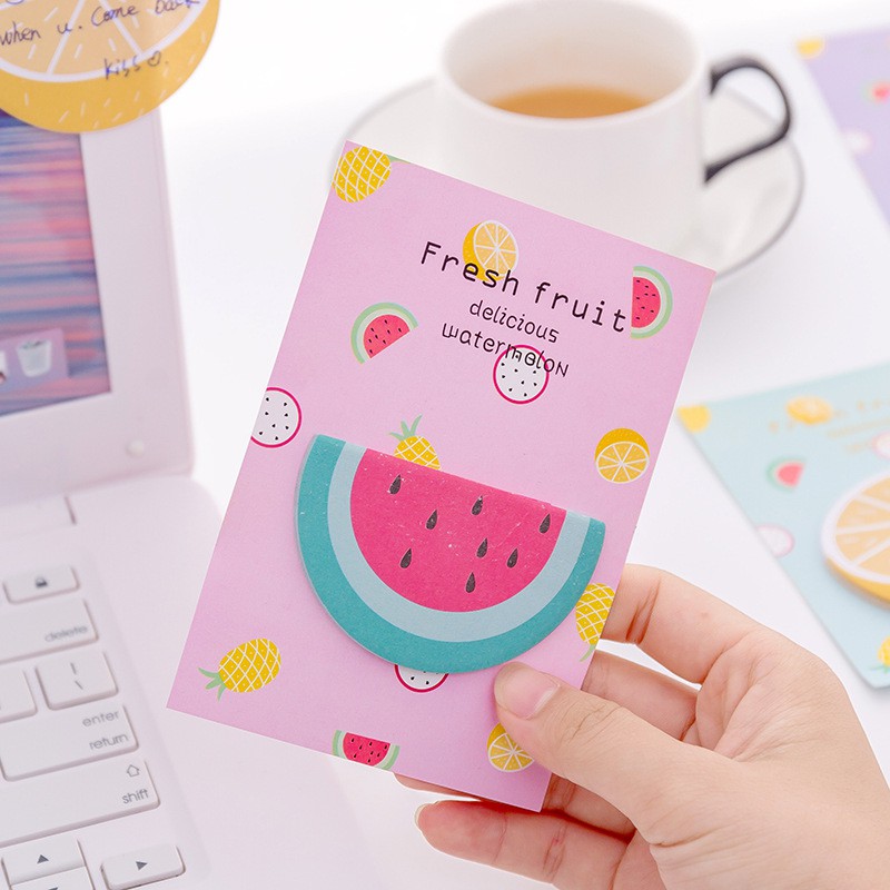 Sticky Note Fresh Fruit-1