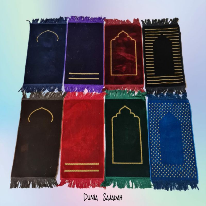 Sajadah Anak Ar Rahman Polos / Sujud Kepala 35x60